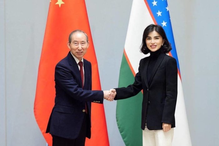 Саида Мирзиёева Хитой Халқаро коммуникация маркази раиси Лонг Юйсян билан учрашди