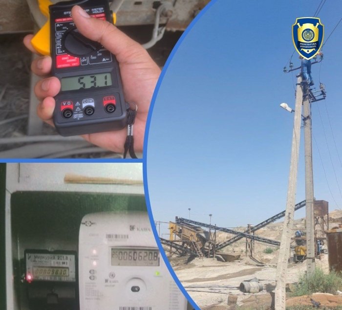 Andijon, Farg‘ona va Samarqand viloyatlarida energiya resurslaridan noqonuniy foydalanganlik holatlari aniqlandi