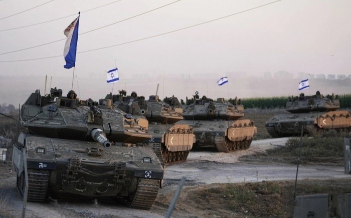 Isroil armiyasi G‘azoga barcha quruqlik va tank qo‘shinlarini joylashtirdi