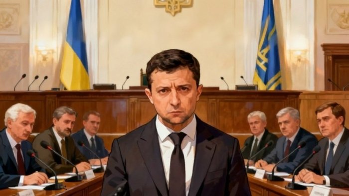 Владимир Зеленский республикачиларнинг сайловдаги мағлубияти ҳақида гапиргани айтилмоқда