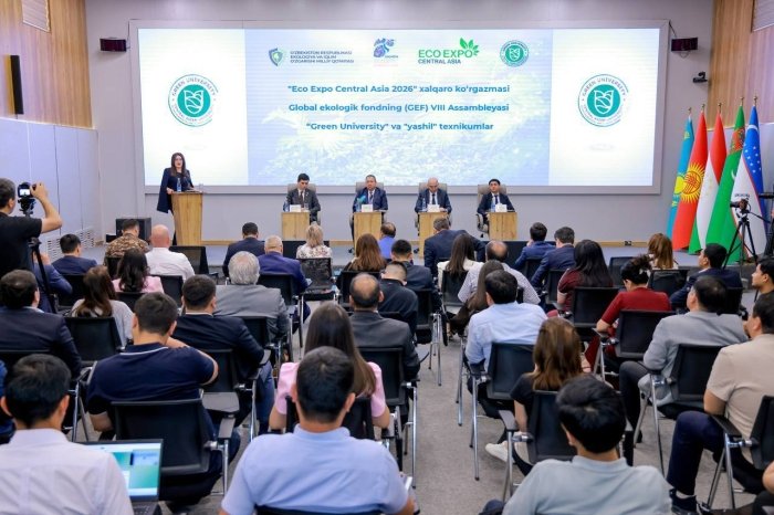 Eco Expo Central Asia 2026, GEF VIII Ассамблеяси, "Green University": Экология миллий қўмитасининг матбуот анжумани ўтказилди