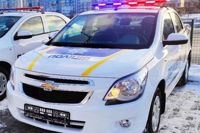 Киев полицияси Chevrolet Cobalt автомобилидан фойдаланадиган бўлди