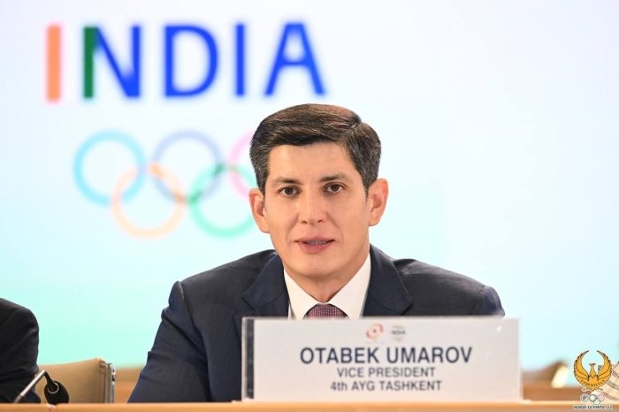 Otabek Umarov Osiyo Olimpiya kengashining Markaziy Osiyo mintaqasi bo‘yicha vise-prezidenti etib saylandi