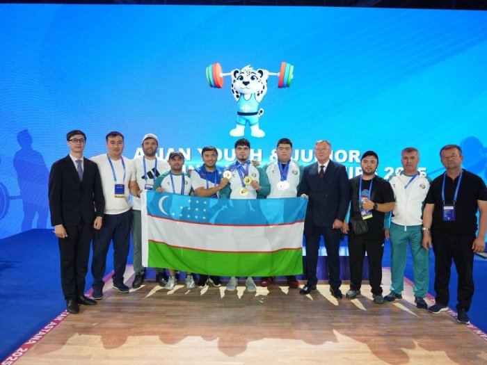 Og‘ir atletikachimiz Osiyo chempionatida mutlaq chempion bo‘ldi
