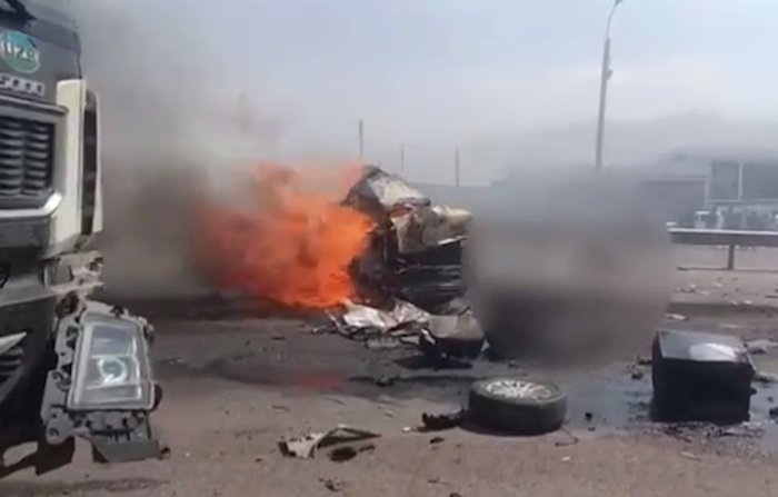 Angrenda dahshatli avariya: 7 kishi halok bo‘ldi
