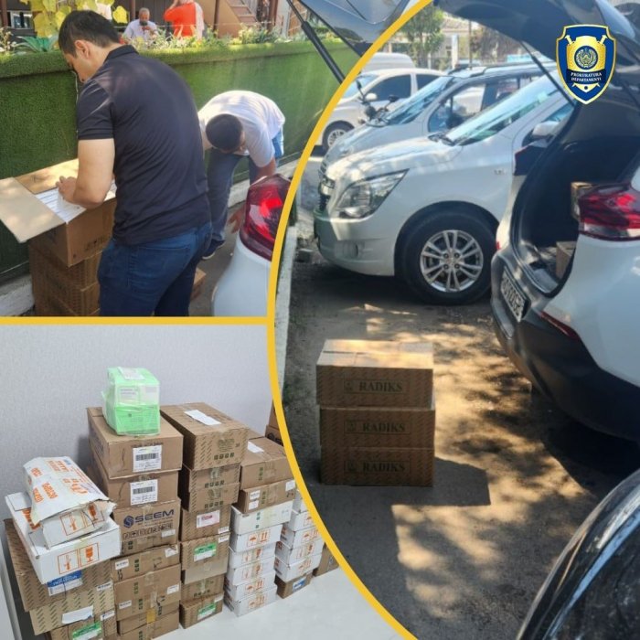 Andijon viloyatida 216,8 mln so‘mlik sifati kafolatlanmagan dori vositalarini savdoga chiqarilishining oldi olindi