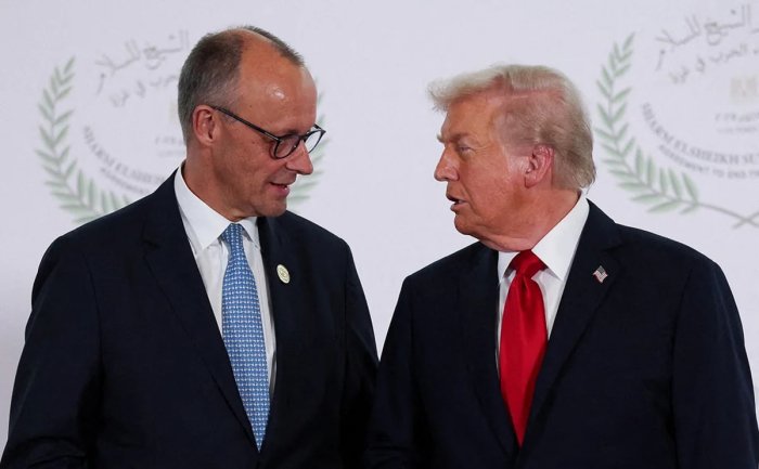 Мерц Трамп билан Ҳормуз бўғозининг очилиши ва Россия-Украина можаросини муҳокама қилди