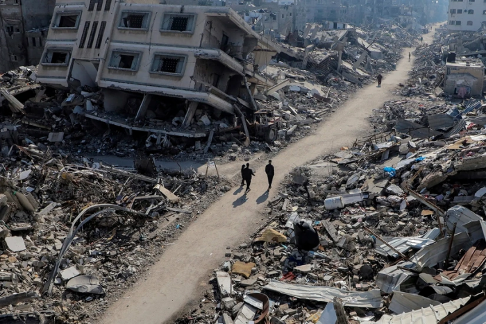 АҚШ Тинчлик Кенгаши йиғилишида Ғазони қайта тиклаш бўйича кўп миллиард долларлик режани тақдим этади