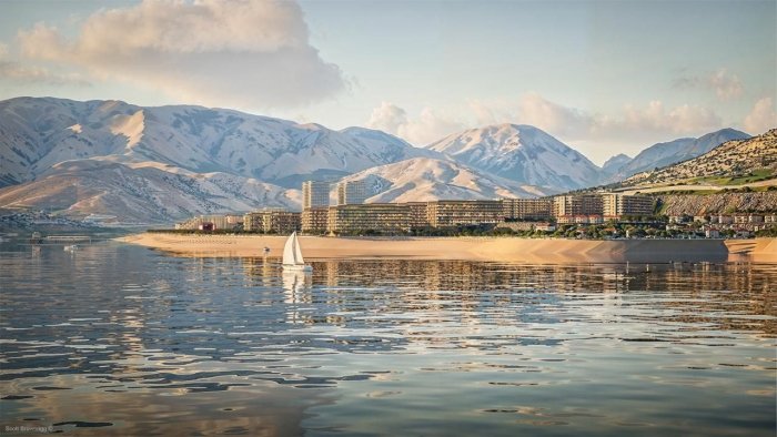 Sea Breeze Узбекистан курортининг оқова сувлари Чорвоққа оқизилмайди