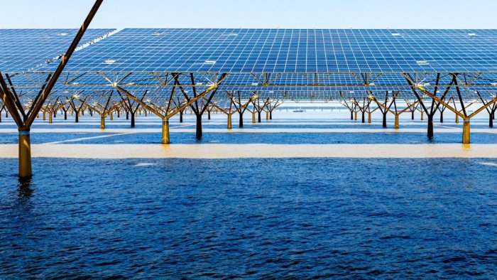 Хитой денгизни қуёш электр стансиясига айлантирмоқда