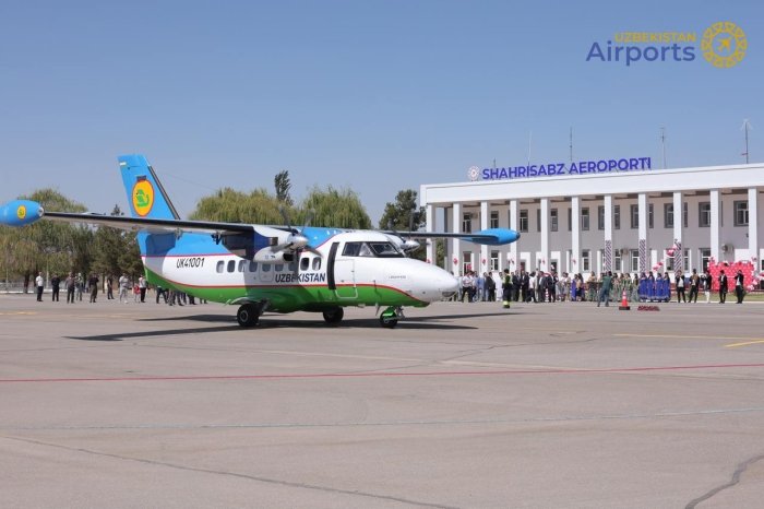 Shahrisabz aeroporti fuqaro aviasiyasi parvozlari uchun 21 yildan so‘ng o‘z faoliyatini tikladi