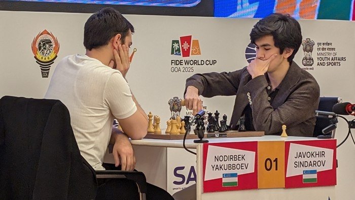 FIDE Jahon kubogi: Javohir Sindarov finalga chiqdi!