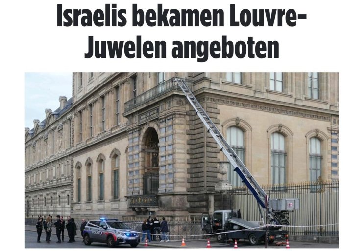 Luvrda o‘g‘irlik qilgan jinoyatchilar qimmatbaho taqinchoqlarni Isroilning CGI Group xavfsizlik kompaniyasiga “darknet” orqali sotmoqchi bo‘lgan