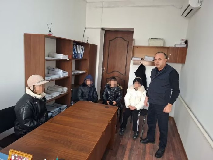 Qoraqalpog‘istonda MIB orqali bolalar onasiga qaytarildi