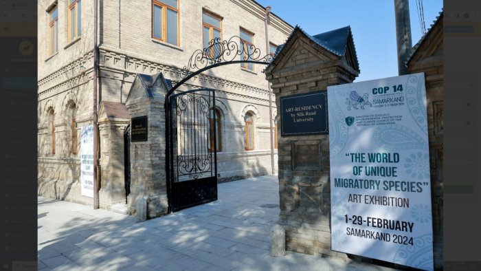 Samarqandda O‘zbekistondagi «Ko‘chib yuruvchi noyob hayvonot olami» nomli rasmlar ko‘rgazmasi ochildi