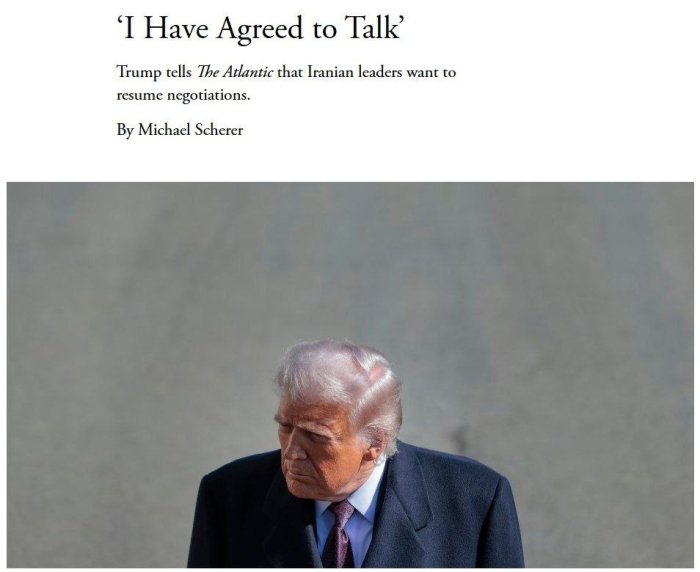 Эрон музокарага рози бўлдими?