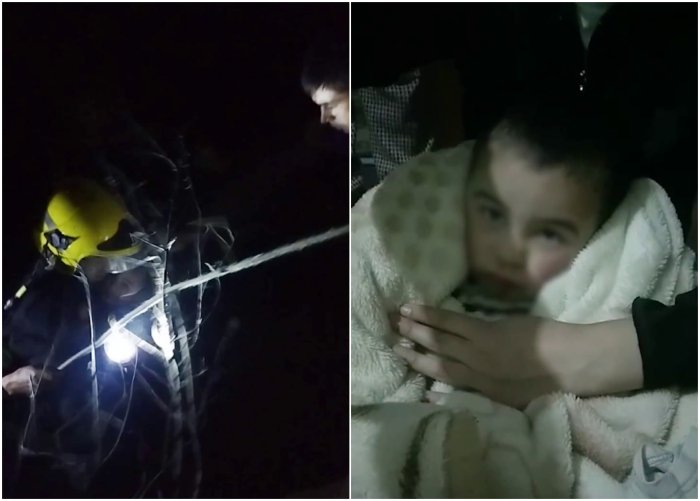 Бўстонлиқда икки ёшли бола жарликка тушиб кетди