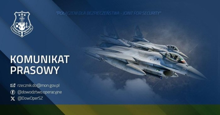 Polsha dronlar tahdidi sabab harbiy aviasiyasini havoga ko‘tardi