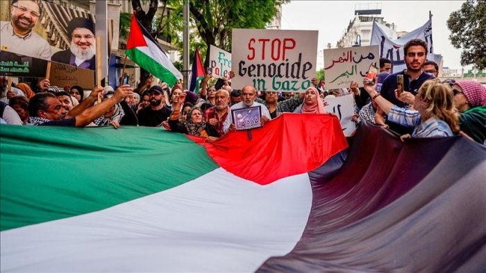 Тунис ва Марокашда Ғаза аҳолисига ҳамдардлик намойишлари бўлиб ўтди