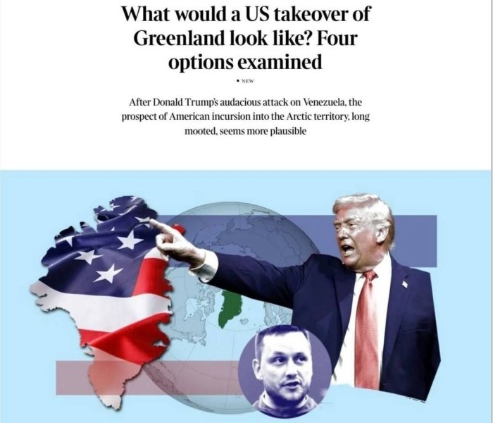  Гренландиянинг АҚШ таркибига қўшилишининг тўртта эҳтимолий йўли — The Times