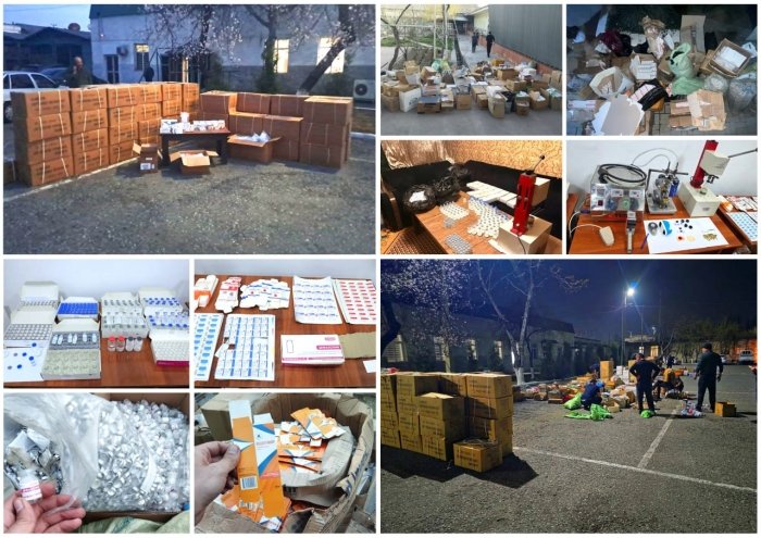 Andijonda qalbaki dori vositalari tayyorlovchi 3 ta yashirin laboratoriya aniqlandi