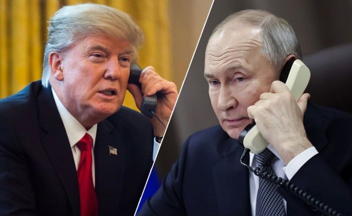 Путин Трамп билан телефон орқали суҳбатлашди