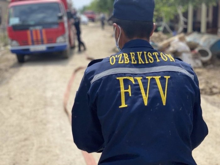 Surxondaryodagi savdo markazida yong‘in ro‘y berdi