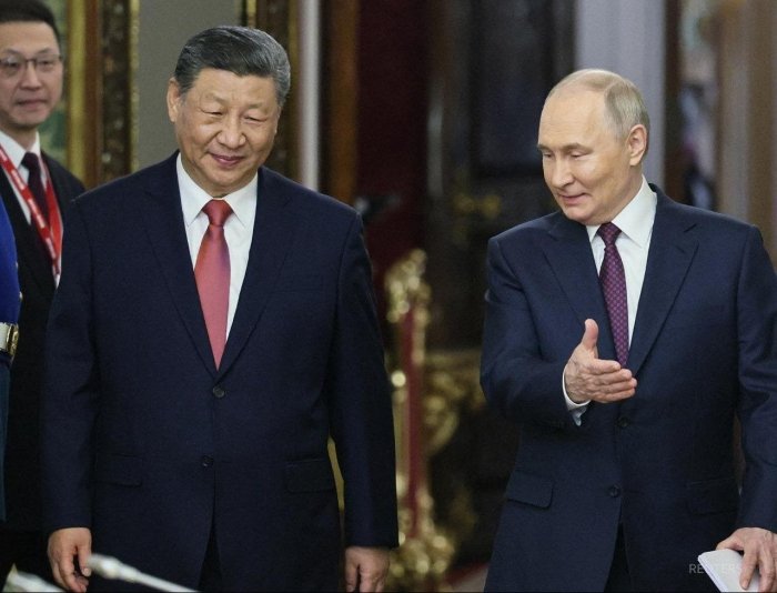 Rossiya va Xitoy rahbarlari Kremlda uchrashdi