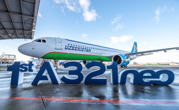 Airbus A320 Neo ҳаво кемаси Зомин шаҳрига техник парвозни амалга оширди