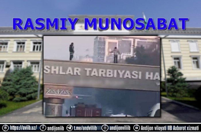 Андижонда бир қиз ўзини кўприкдан ташламоқчи бўлди