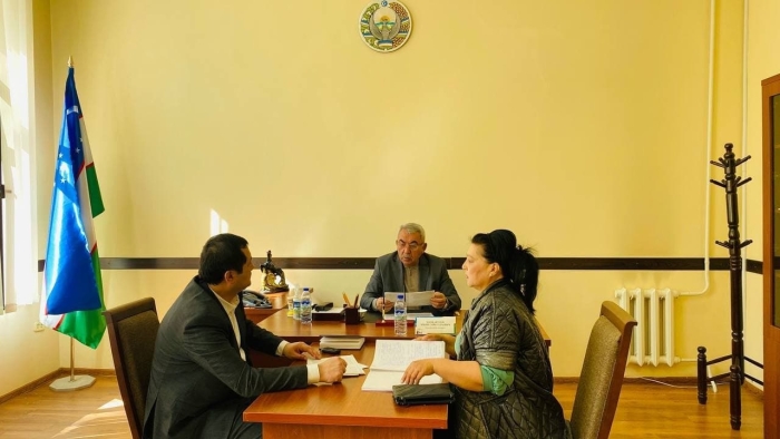 Toshkent shahar sudi raisining sud-huquq masalalari bo‘yicha sayyor qabuli o‘tkazildi