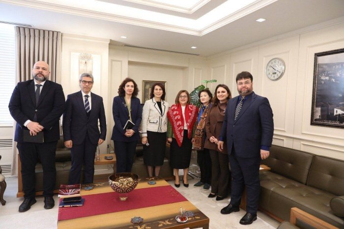 Turkiy Madaniyat va Meros Jamg‘armasi Prezidenti hamda Gaziantep Katta Shahar Hokimi o‘rtasida uchrashuv bo‘lib o‘tdi