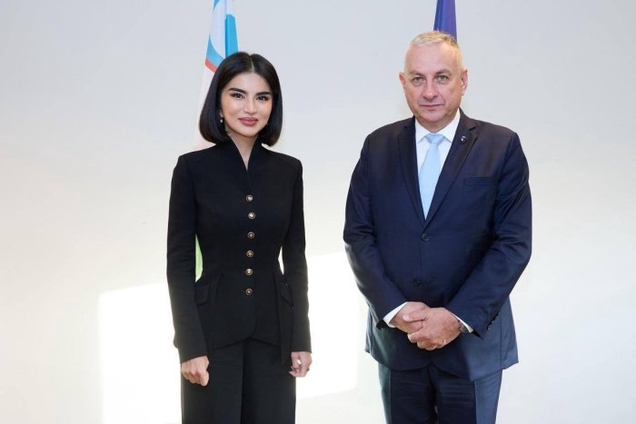 Saida Mirziyoyeva Xalqaro hamkorlik bo‘yicha Yevropa komissari bilan uchrashdi