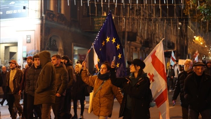 Tbilisida Yevropa tarafdorlari namoyishi
