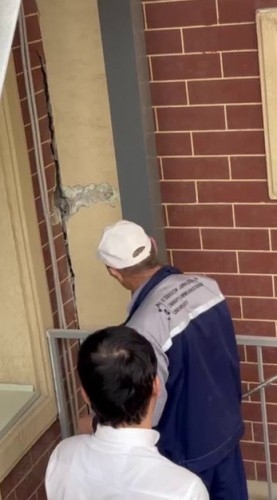 Университет биносидаги ёриқлар юқори хавф даражасига эга эмас - Тошкент шаҳар қурилиш назорат инспекцияси