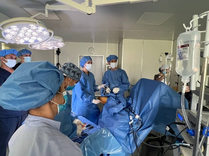 Xalqaro hamkorlik: Travmatologiya markazida tizza bo‘g‘imi artroskopiyasi bo‘yicha ilg‘or usuldagi operasiyalar o‘tkazildi