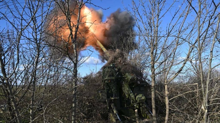 Россия Қуролли кучлари Краснолиманск йўналишида Украинанинг бешта ҳужумини қайтарди