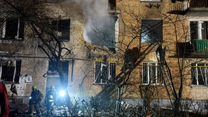 Kiyevga dron hujumi: kamida bir kishi halok bo‘ldi, 11 nafar  fuqaro yaralandi