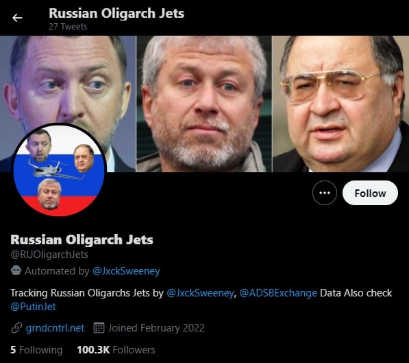 19 ёшли бола буюртмага кўра Россия олигархлари, хусусан, Алишер Усмоновни ҳам онлайн кузатиб бормоқда