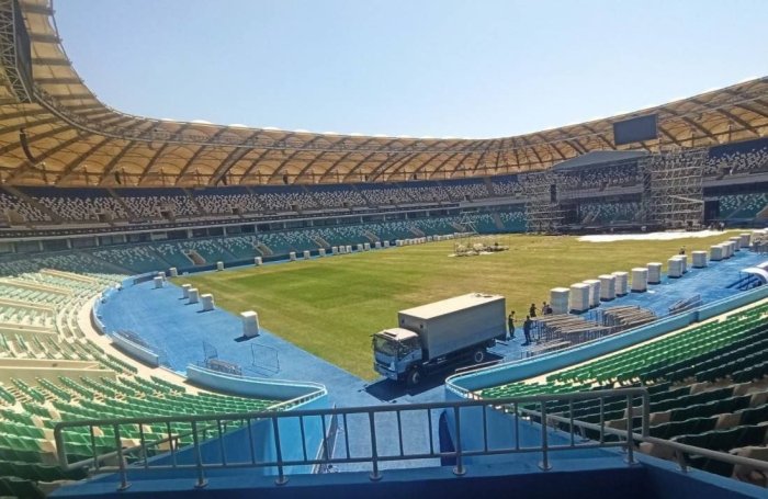 Женнифер Лопес концертидан сўнг "Бунёдкор" стадионининг аҳволини кўрдингизми?