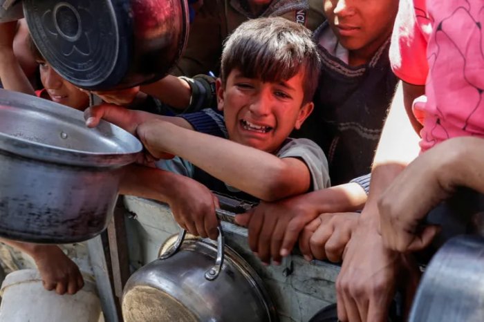 G‘azodagi bolalar "och holda uxlashga majbur" - UNRWA