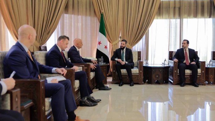 Аҳмад аш-Шараа Трампнинг махсус вакилини қабул қилди