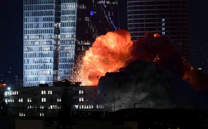 Isroildagi tadqiqot markazi Eron zarbasidan keyin yonib ketdi