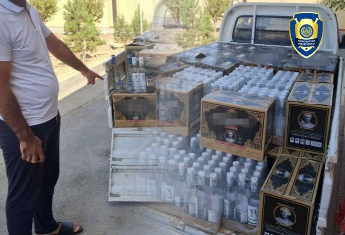 Qashqadaryoda qalbaki alkogol mahsulotlarini savdoga chiqarmoqchi bo‘lgan "azamatlar" ushlandi