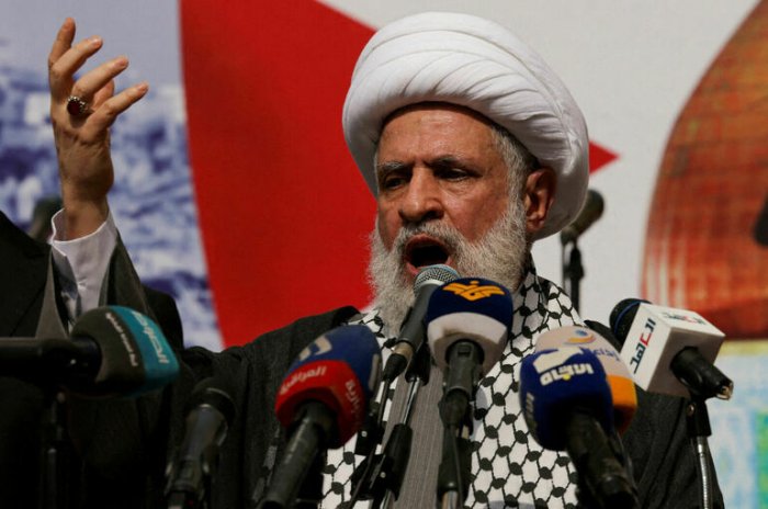 "Hizbulloh" yetakchisi: "Hormuzning yopilishi Isroilning Livanga hujumlarini to‘xtatishga yordam berdi"