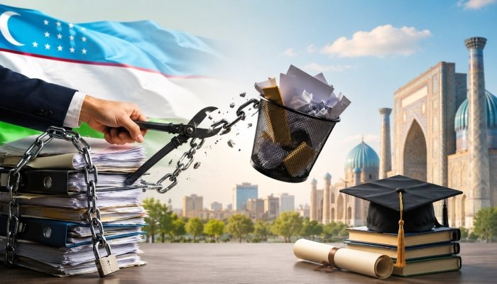 O‘zbekistonda ilmiy daraja berishda qator talablar bekor qilinadi