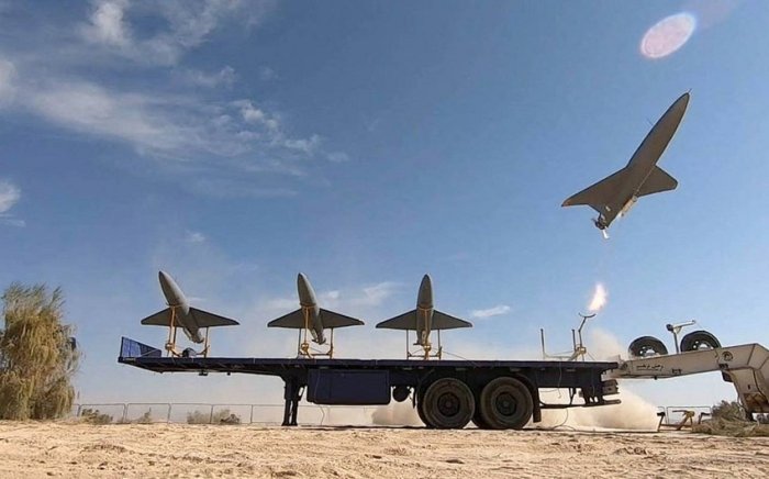 Eron Isroilga zarba berish uchun 100 dan ortiq dronlarni uchirdi