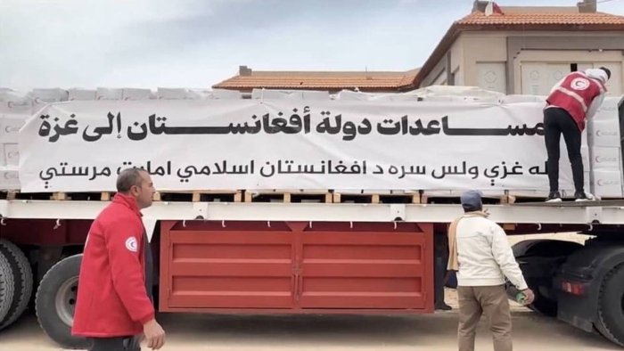 Афғонистон Ғазога 530 тонна гуманитар ёрдам юборди