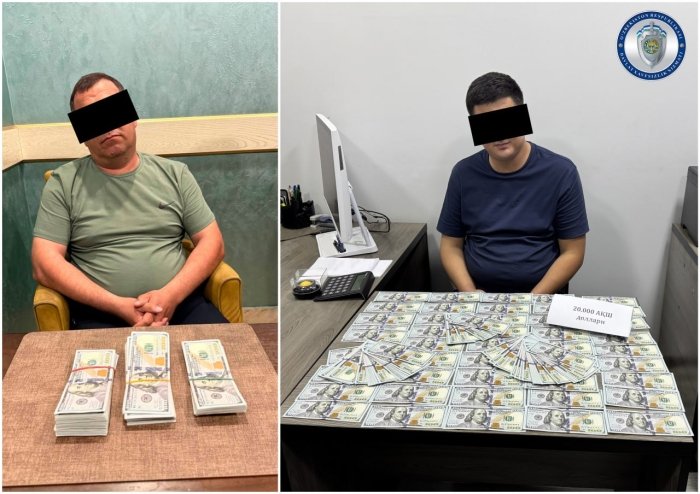 “Судья”ликка давогарлик қилган 2 нафар ички ишлар ходими  катта миқдорда пора билан ушланди