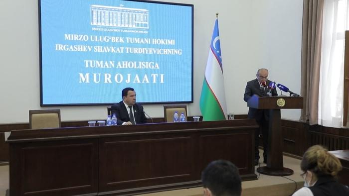 Халқ депутатлари Мирзо Улуғбек туман Кенгашининг 50 сессияси бўлиб ўтди